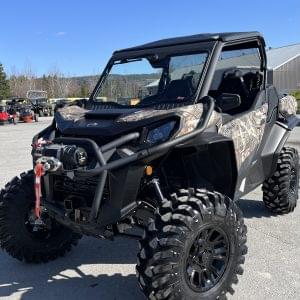 PARE-BRISE EN VERRE AVEC ENSEMBLE COMPLET D'ESSUIE GLACE ET DE LAVE GLACE CAN-AM Maverick Trail-Sport | 2018-2025 (Pare-brise avant)
