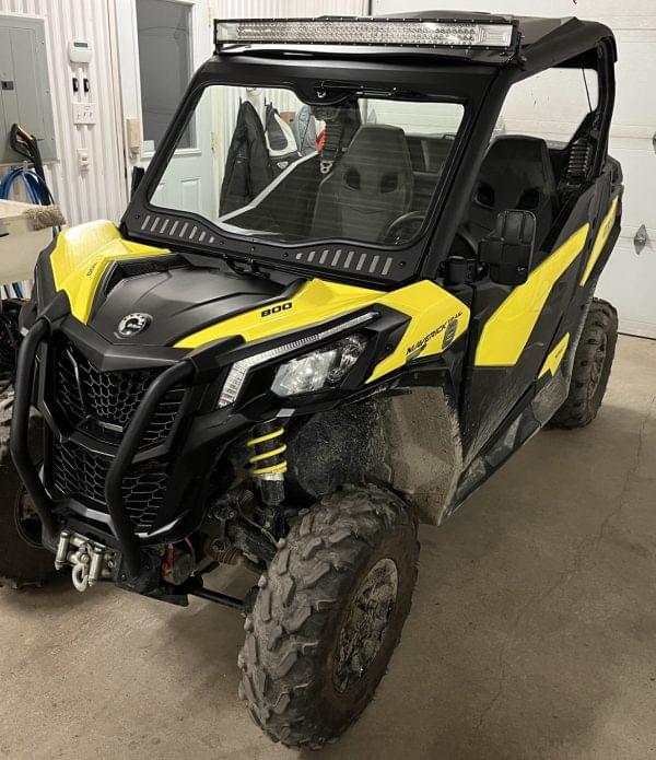 PARE-BRISE EN VERRE AVEC ENSEMBLE COMPLET D'ESSUIE GLACE ET DE LAVE GLACE CAN-AM Maverick Trail-Sport | 2018-2025 (Pare-brise avant) - Image 3