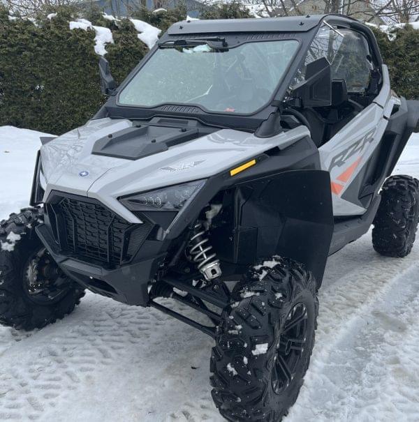PARE-BRISE EN VERRE AVEC ENSEMBLE COMPLET D'ESSUIE GLACE ET DE LAVE GLACE POLARIS RZR PRO XP | 2020-2024 (pare-brise avant) - Image 5