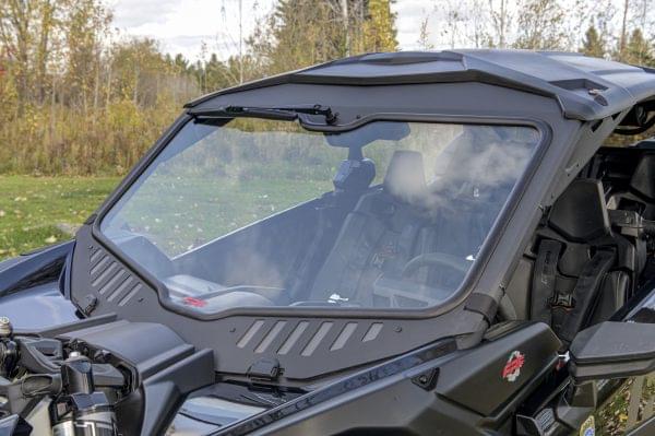 PARE-BRISE EN VERRE AVEC ENSEMBLE COMPLET D'ESSUIE GLACE ET DE LAVE GLACE CAN-AM X3 | 2017-2025 (Pare-brise avant) – Image 7