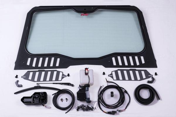 PARE-BRISE EN VERRE AVEC ENSEMBLE COMPLET D'ESSUIE GLACE ET DE LAVE GLACE HONDA TALON | 2018-2025 (Pare-brise avant) – Image 5