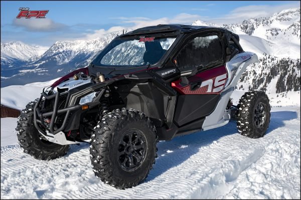 PARE-BRISE EN VERRE PRO SERIES AVEC ENSEMBLE COMPLET D'ESSUIE GLACE ET DE LAVE GLACE CAN-AM X3 | 2017-2025 (Pare-brise avant) – Image 6