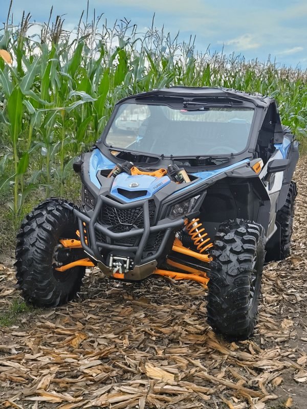 PARE-BRISE EN VERRE PRO SERIES AVEC ENSEMBLE COMPLET D'ESSUIE GLACE ET DE LAVE GLACE CAN-AM X3 | 2017-2025 (Pare-brise avant)