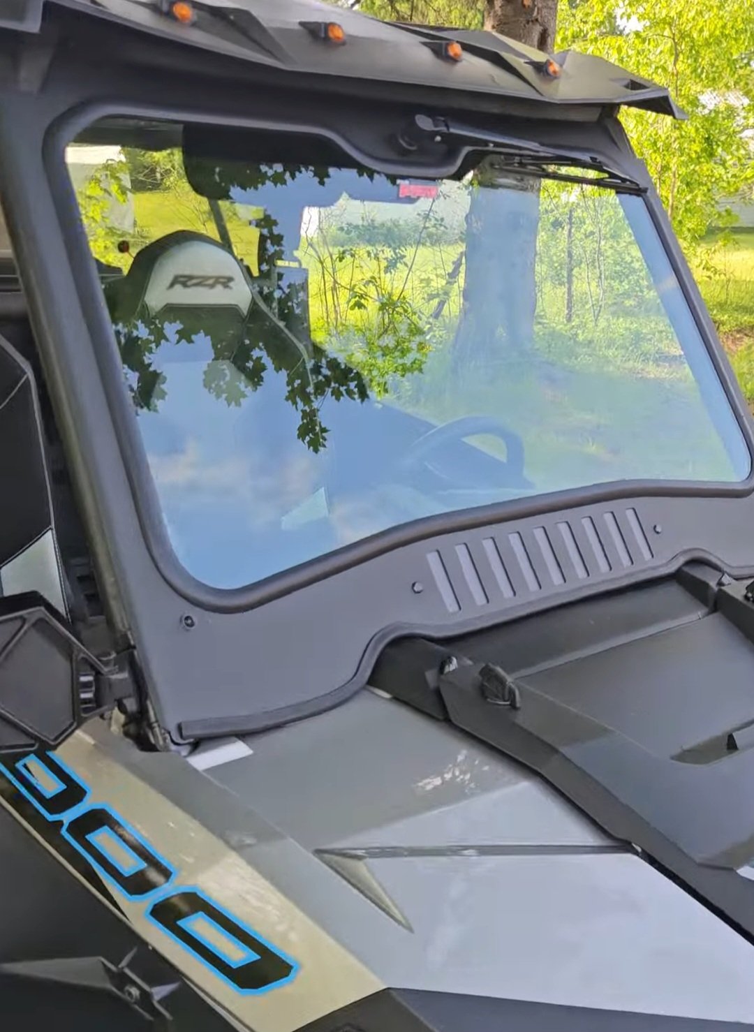 PARE-BRISE EN VERRE AVEC ENSEMBLE COMPLET D'ESSUIE GLACE ET DE LAVE GLACE Polaris RZR 900/1000 S | 2016 - 2020 (Pare-brise avant) – Image 3